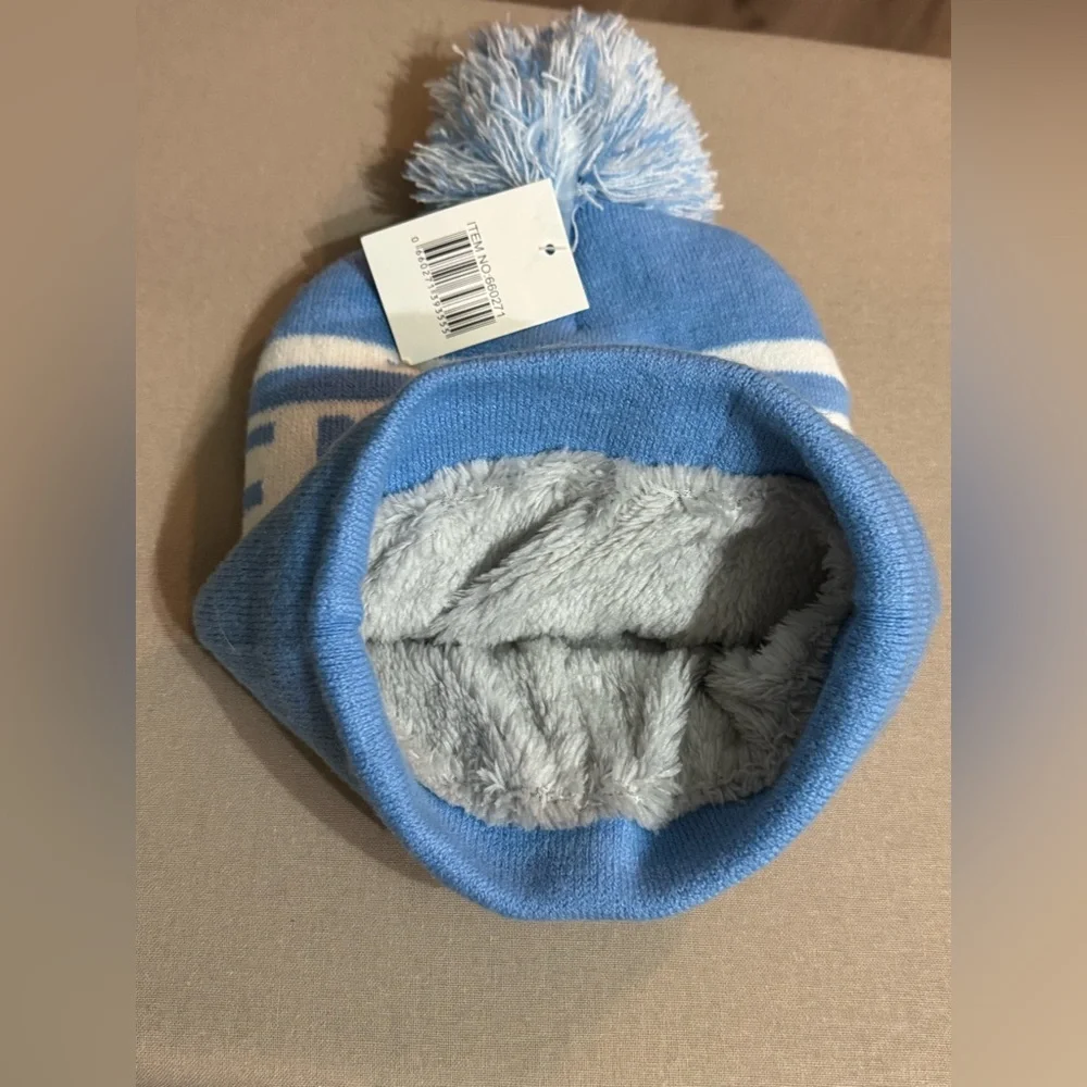 Guatemala kids Pom-Pom Beanie light Blue One size Fleence Lining